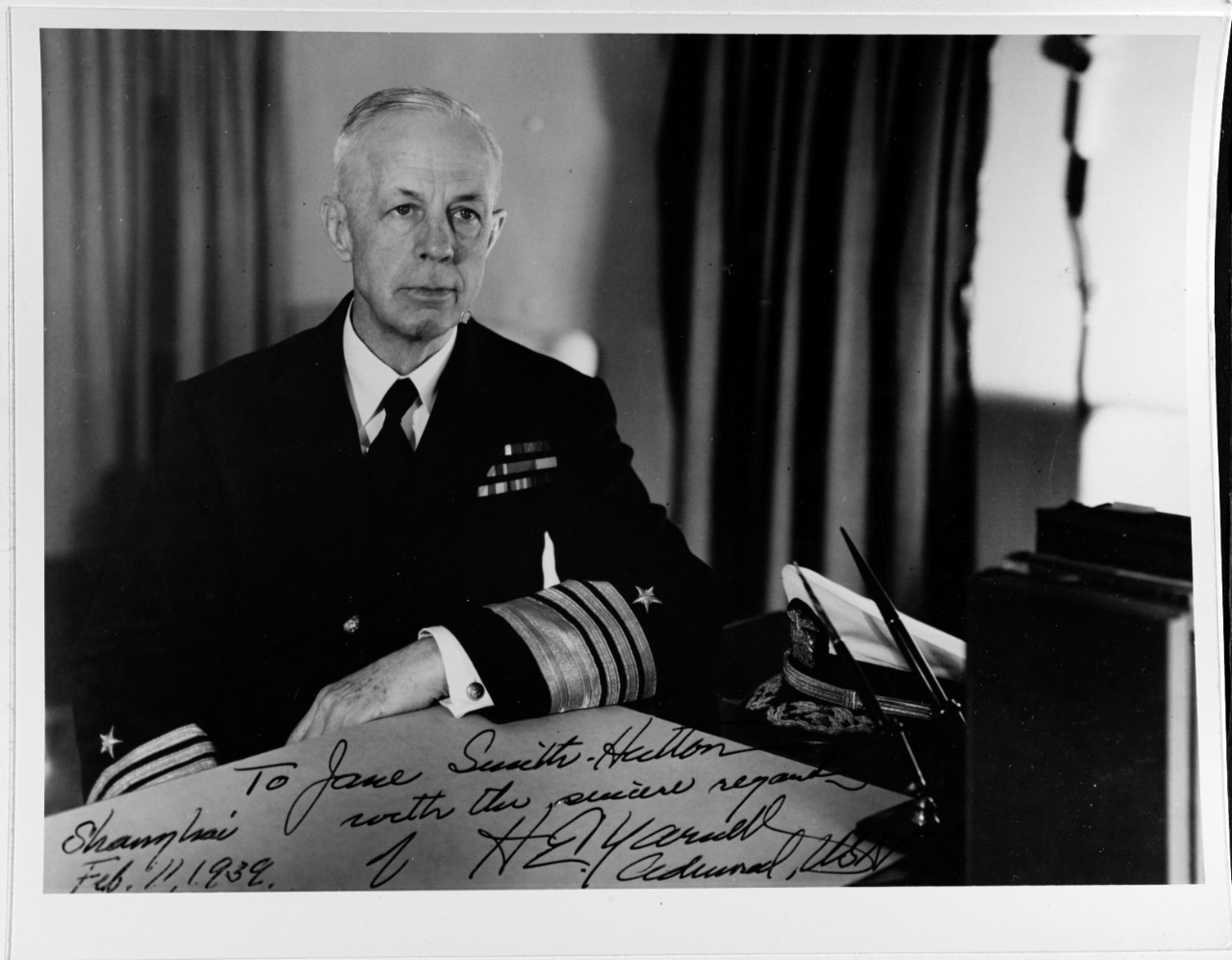 Admiral Harry E. Yarnell, USN
