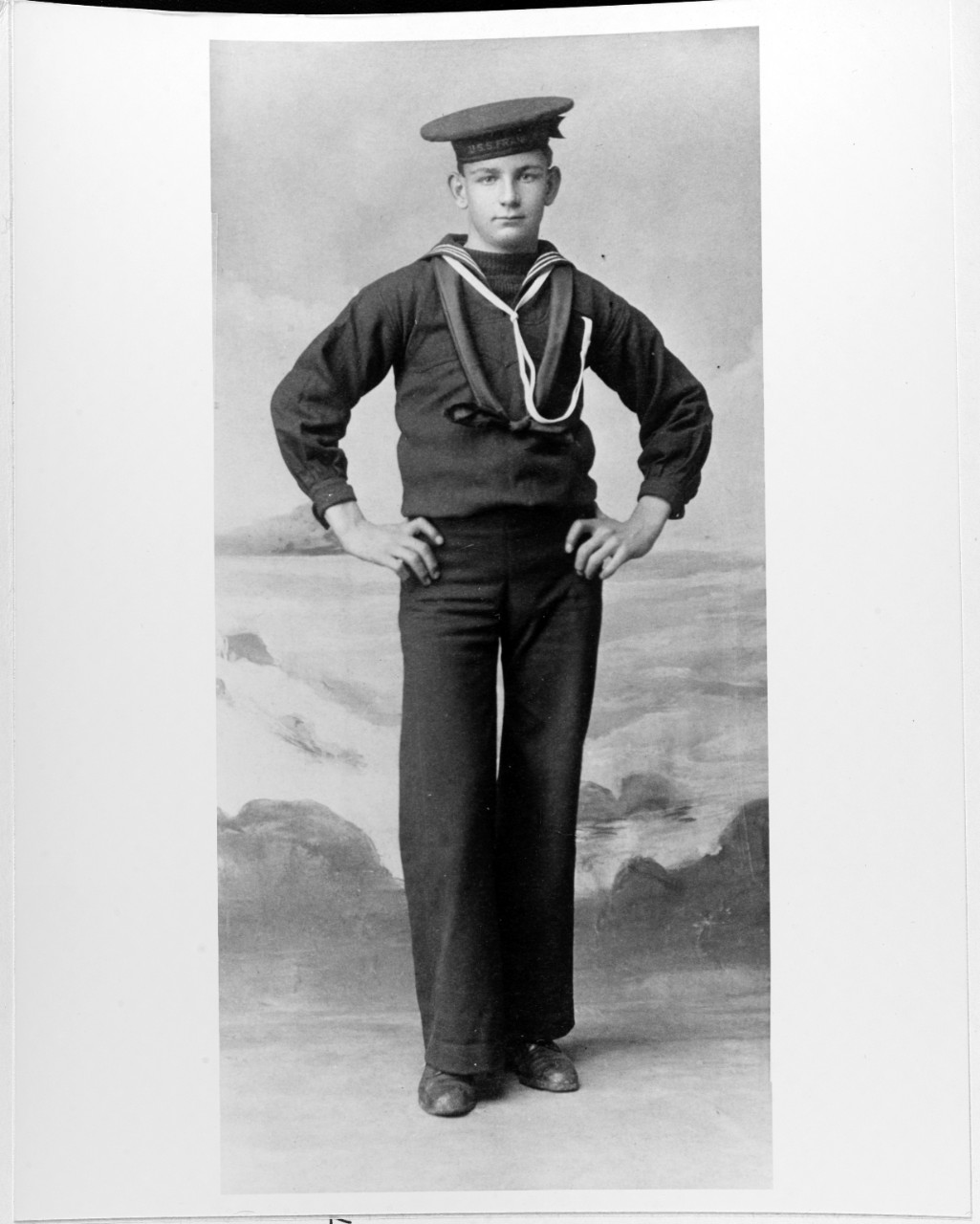 William A. Hopson of USS Franklin