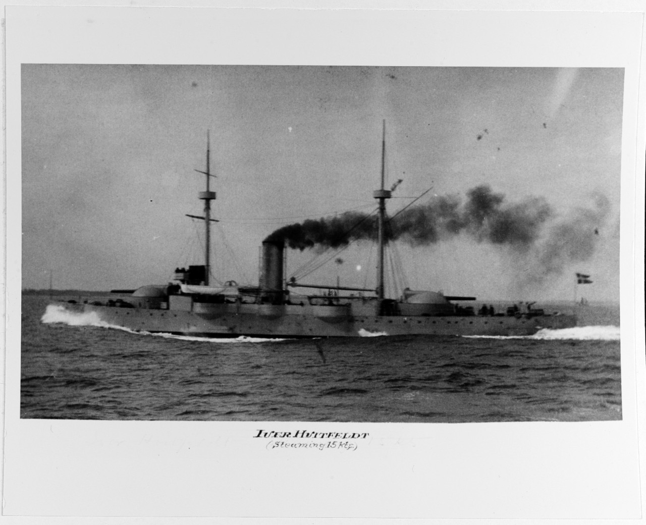 IVER HVITFELDT (Danish Coast Defense Battleship, 1886)
