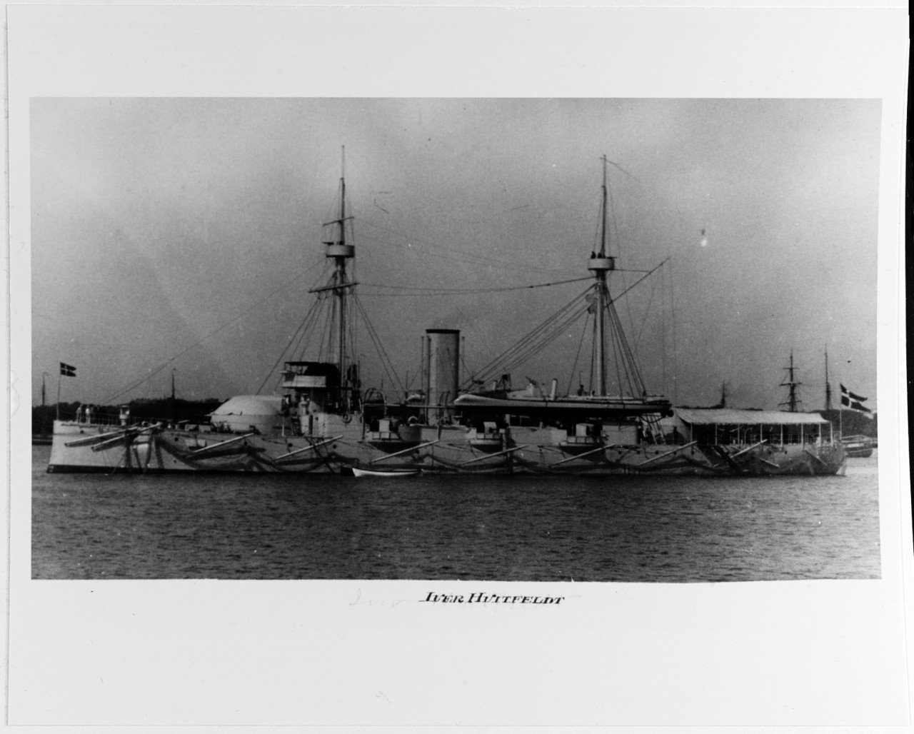 IVER HVITFELDT (Danish Coast Defense Battleship, 1886)