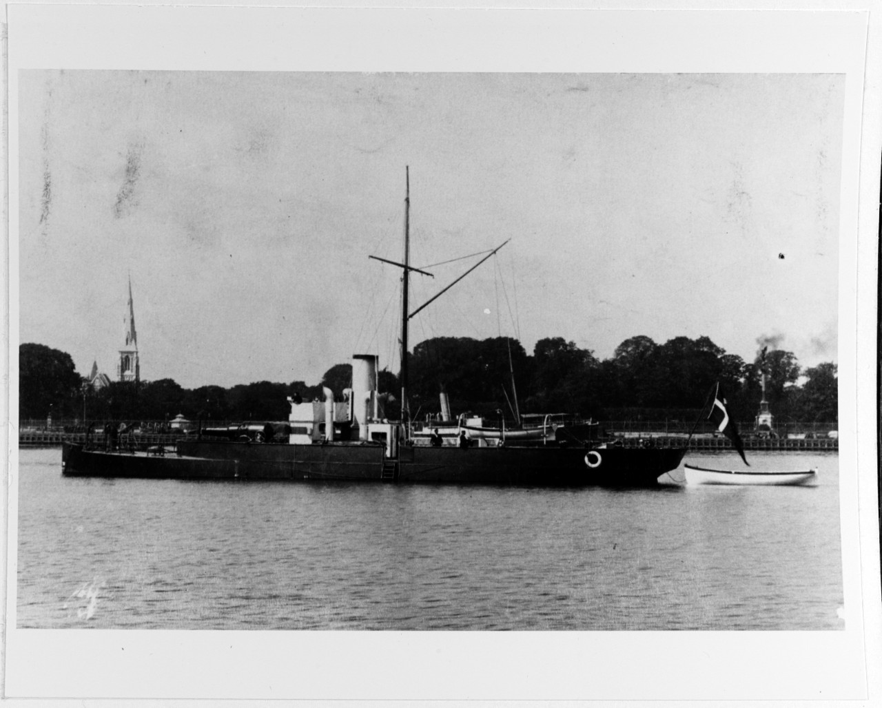 FALSTER (Danish Gunboat, 1873)