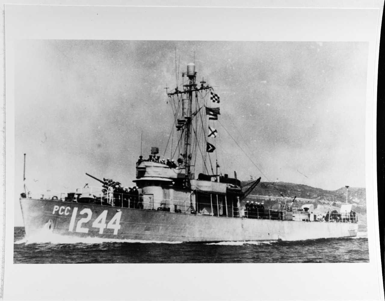 USS PCC-1244, later MARTINEZ