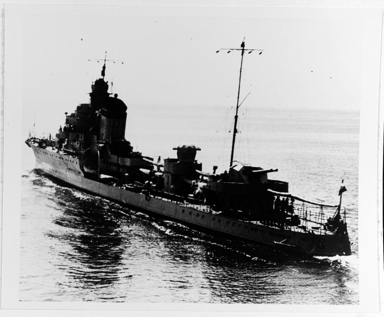 FOLGORE (Italian destroyer, 1931-1942)