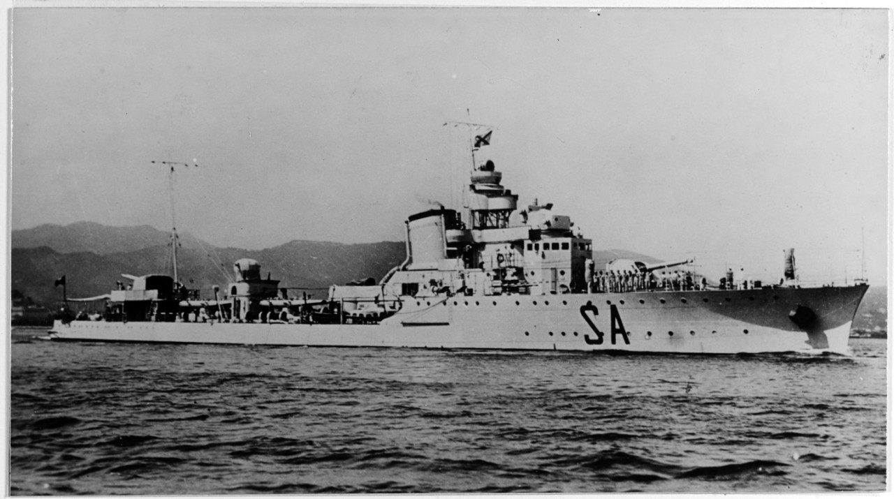SAETTA (Italian Destroyer, 1932-43)