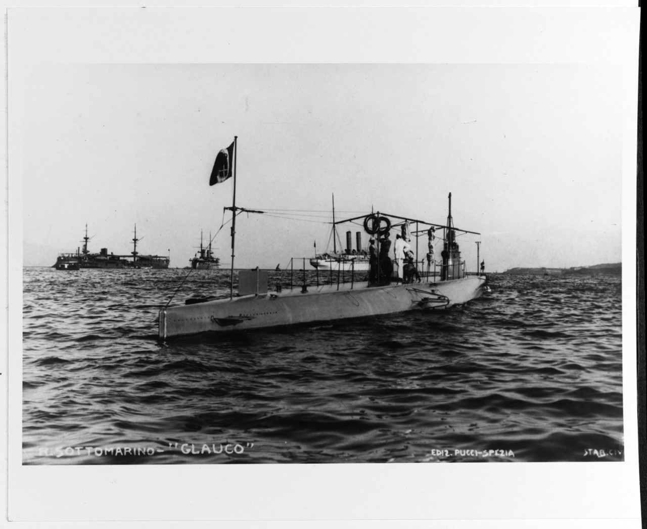 GLAUCO (Italian submarine, 1905-1916)