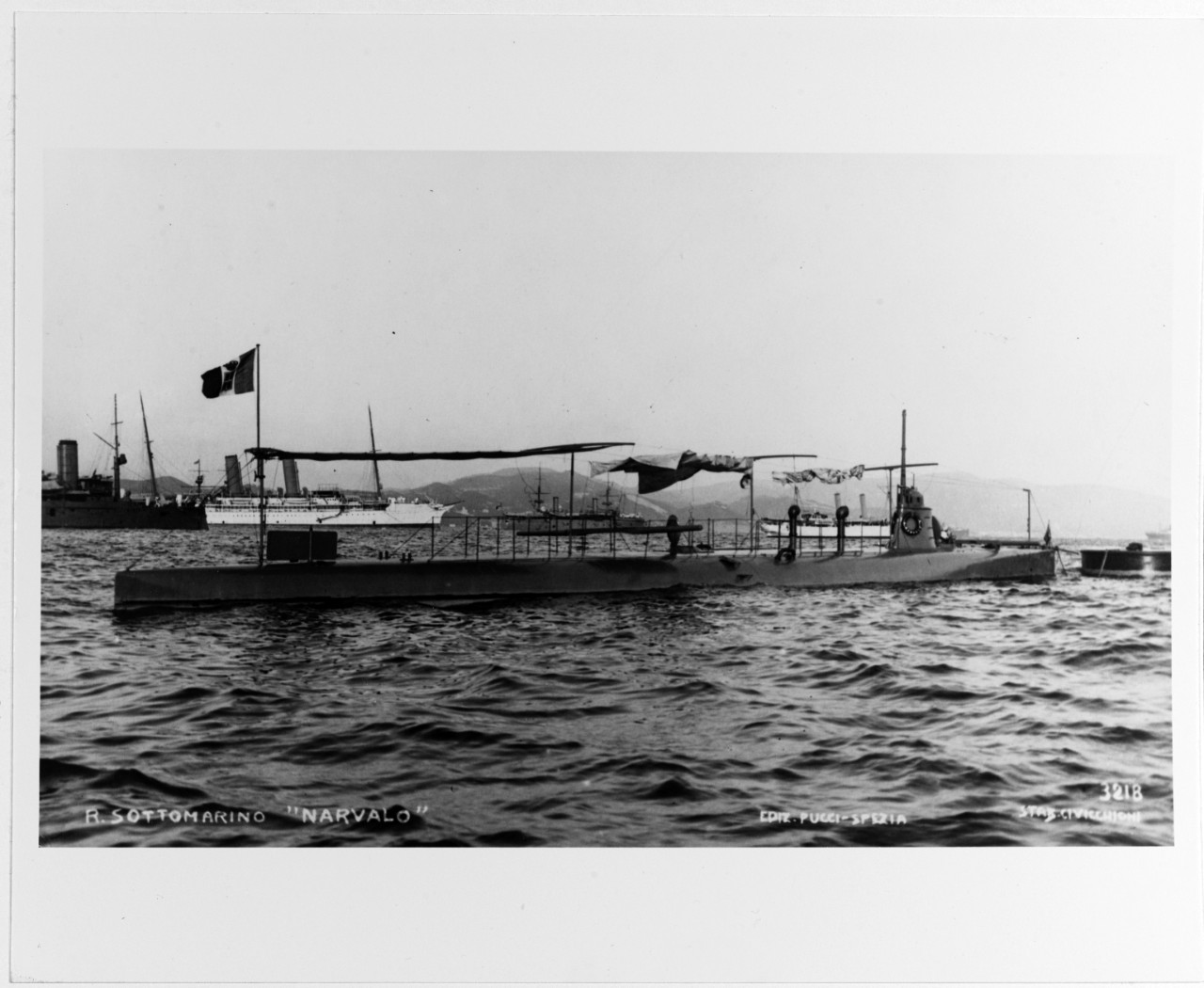 NARVALO (Italian submarine, 1906-1918)