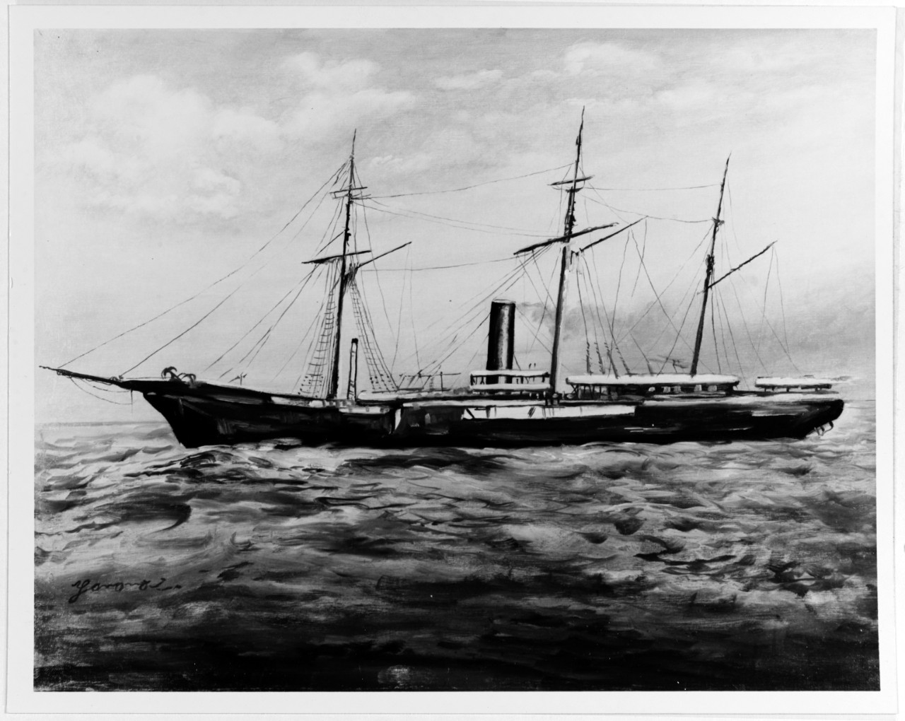 Photo #: NH 86317-KN USS Kearsarge (1862-1894)