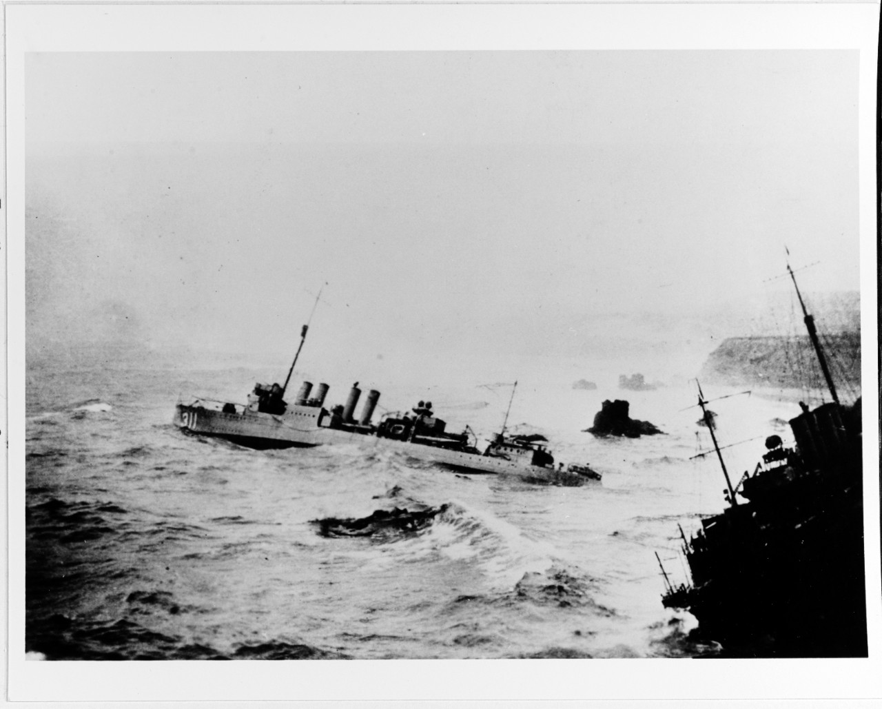 Photo #: NH 86412  Honda Point Disaster, September 1923