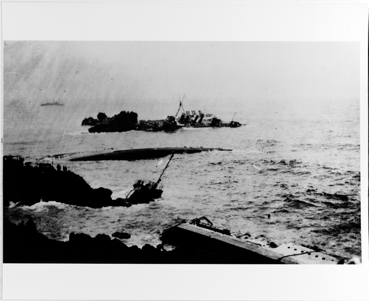 Photo #: NH 86415  Honda Point Disaster, September 1923