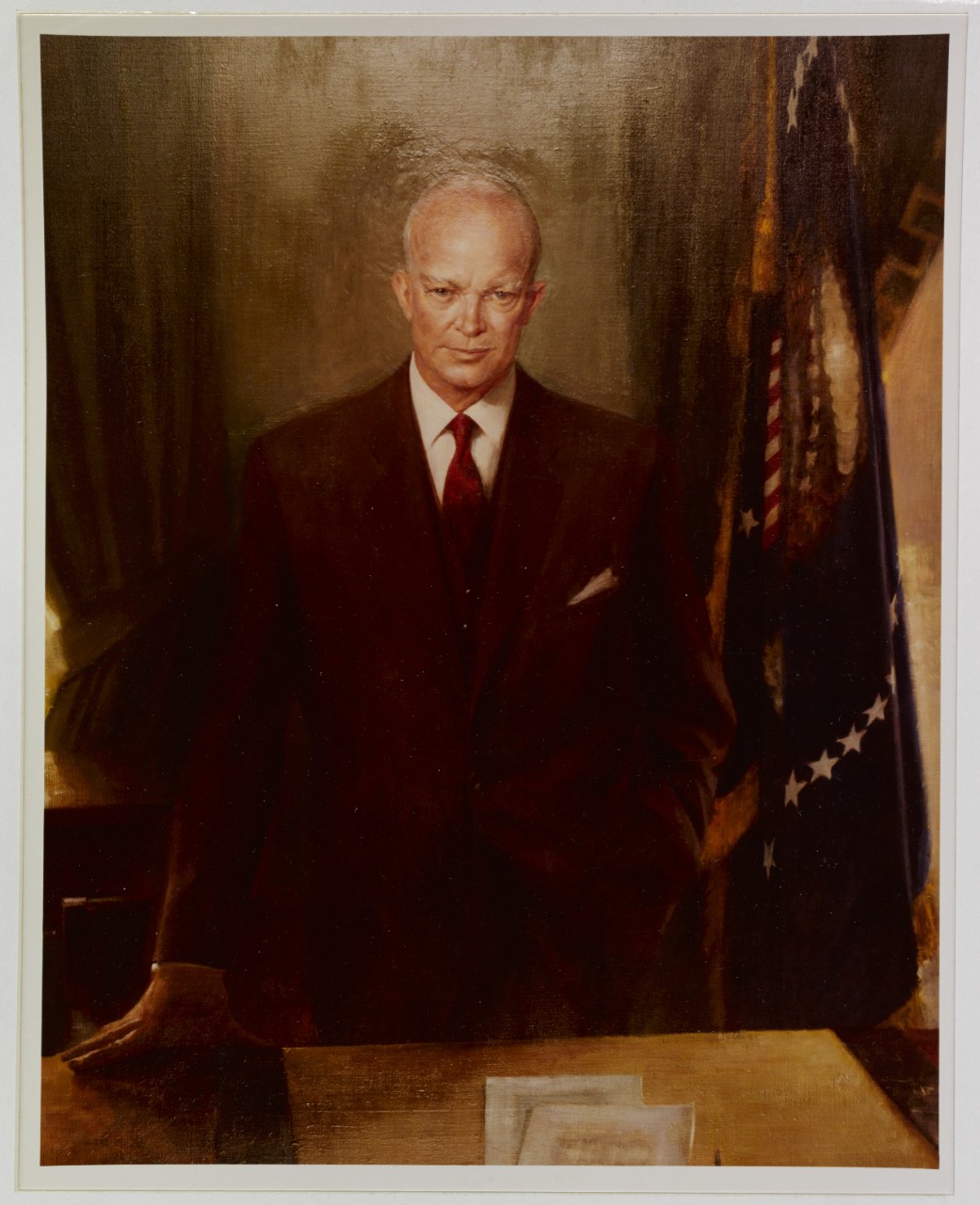 Photo #: NH 86688-KN President Dwight D. Eisenhower