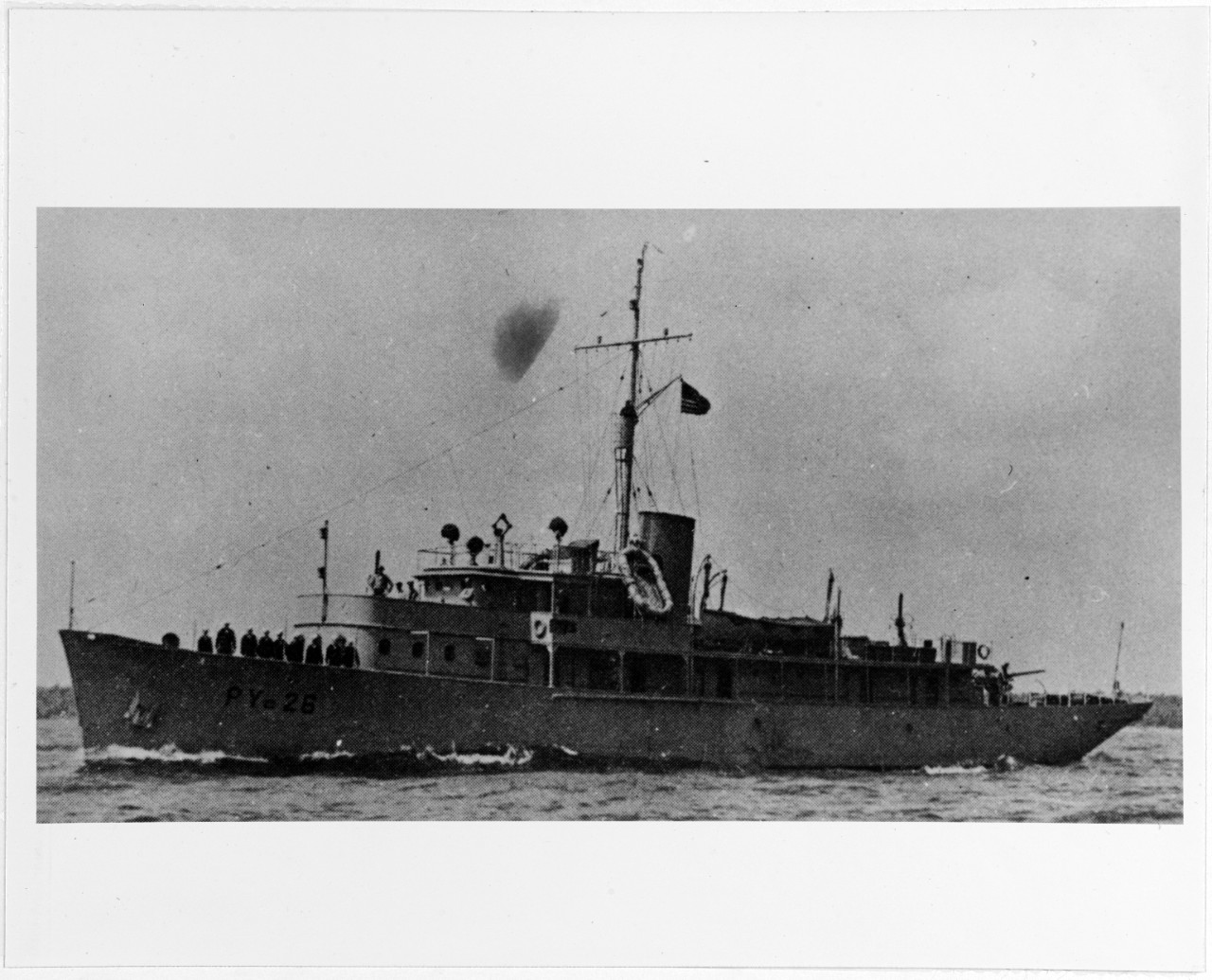 USS CYMOPHANE (PYC-26)