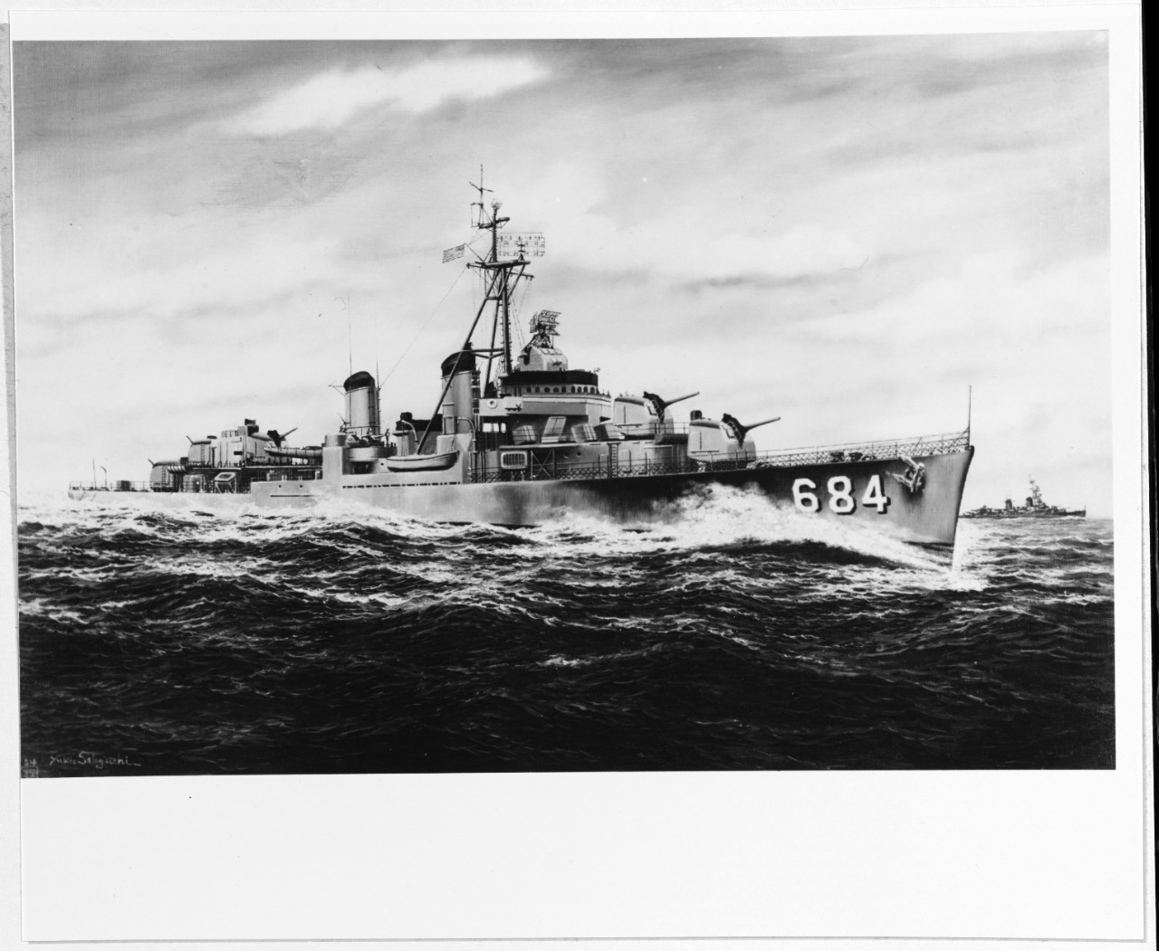 USS WEDDERBURN (DD-684)