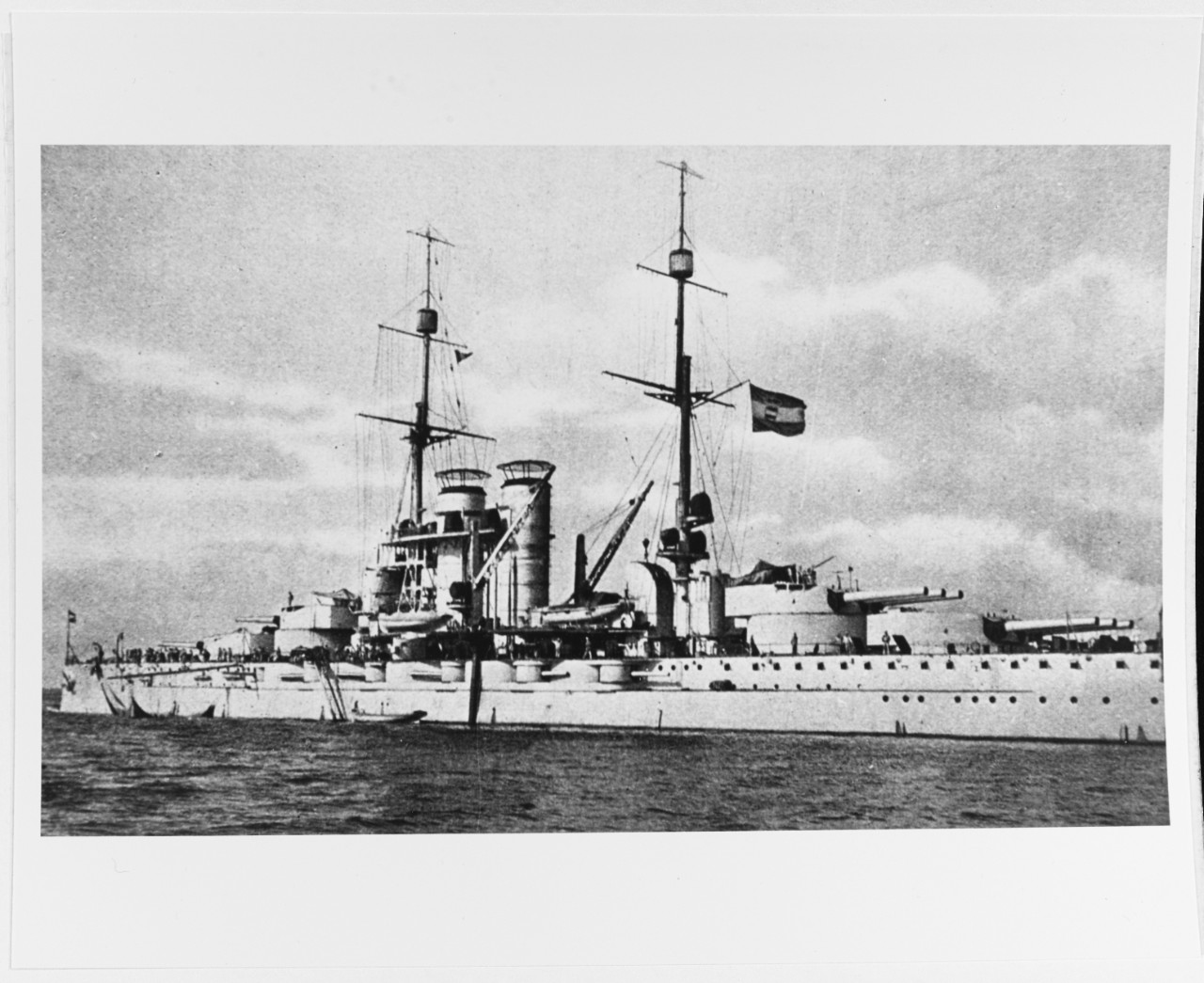 SZENT ISTVAN Austrian Battleship, 1914-18