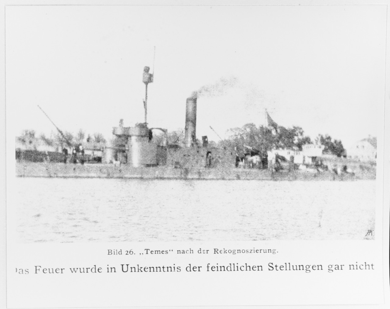 TEMES Austrian River Monitor, 1904