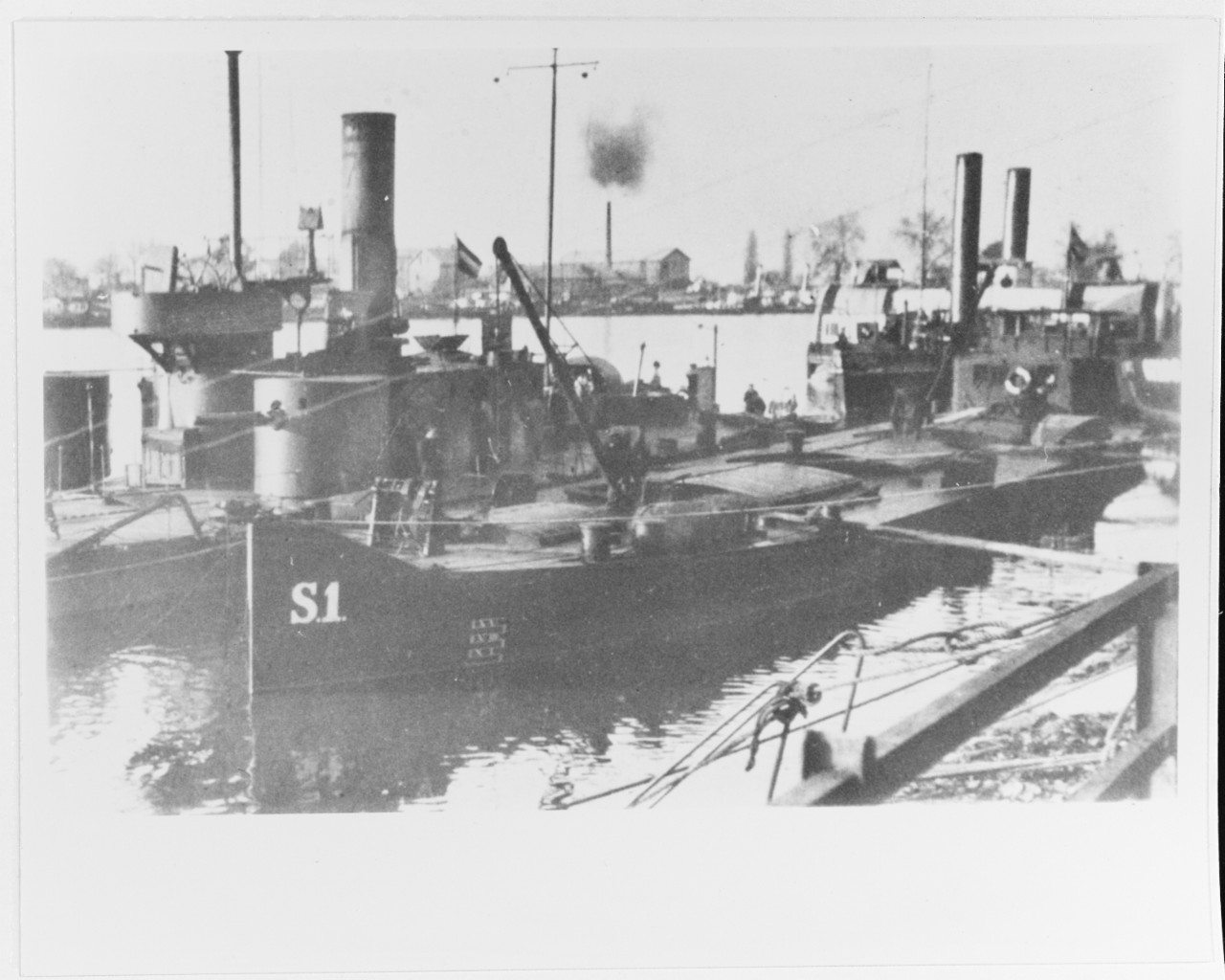 S.1. Austrian River Barge, 1914