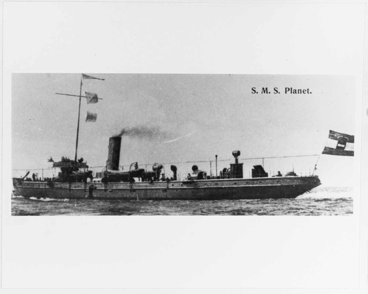 PLANET Austrian Torpedo Gunboat, 1889-1920