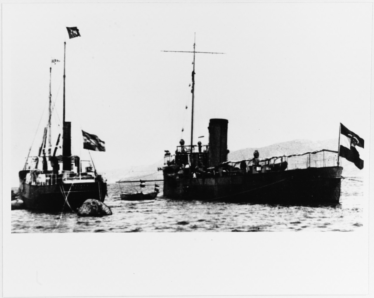 TRABANT (Austrian Torpedo Gunboat, 1890-1920)