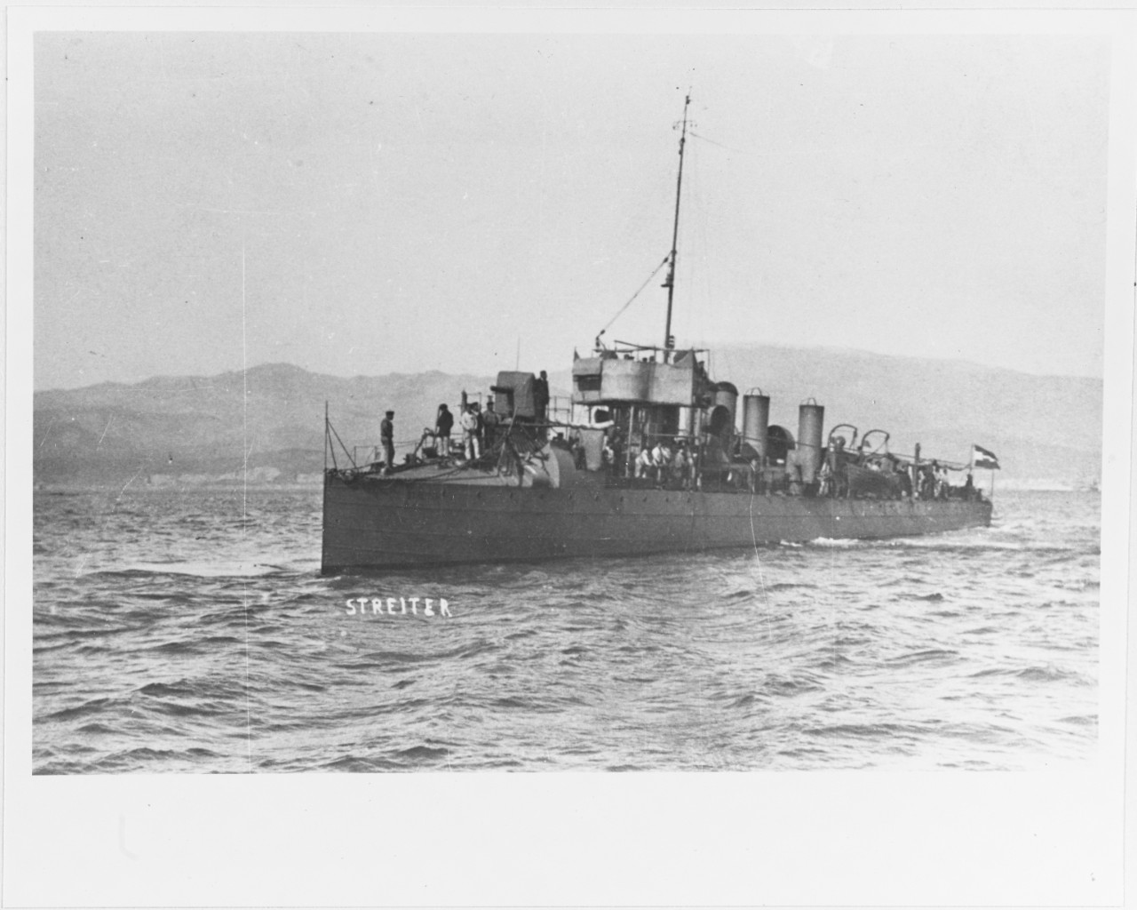 STREITER (Austrian Destroyer, 1906-1918