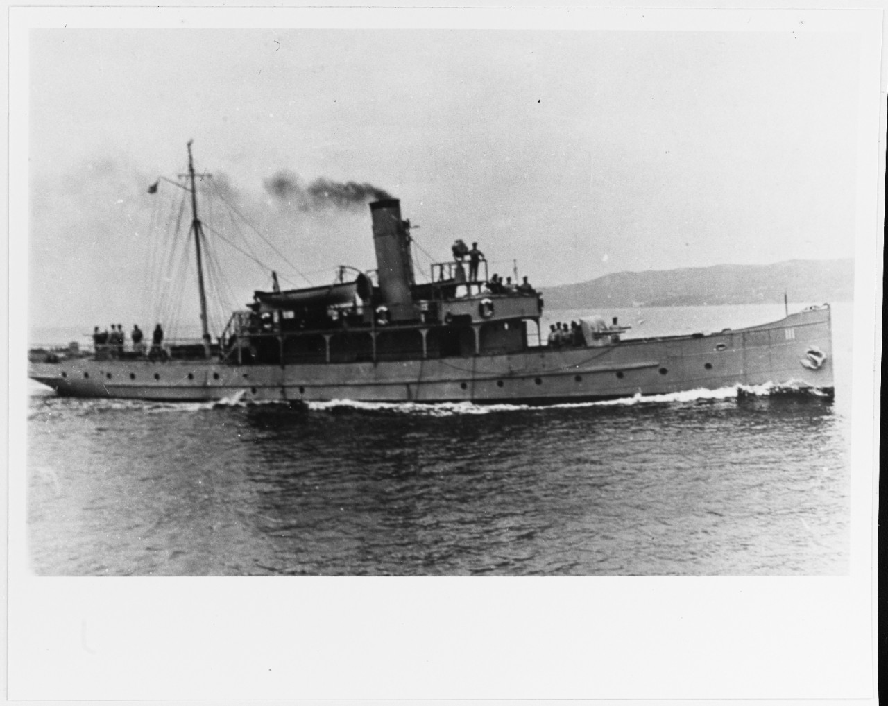 KANONEBOOT I (Austrian Auxiliary gunboat, circa 1918)