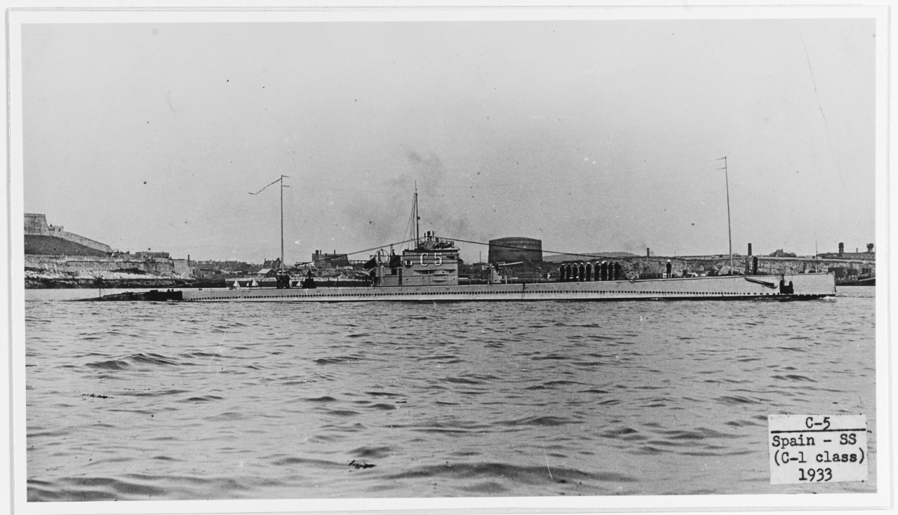 C-5 (Spanish submarine, 1929-1947)