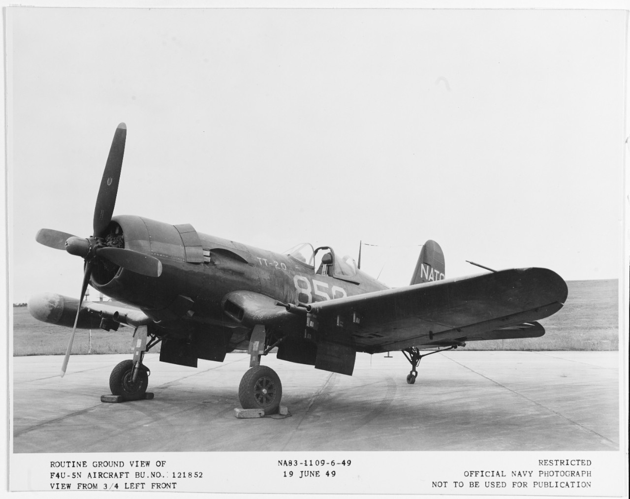 Vought F4U-5N "Corsair" (Bu# 121852)