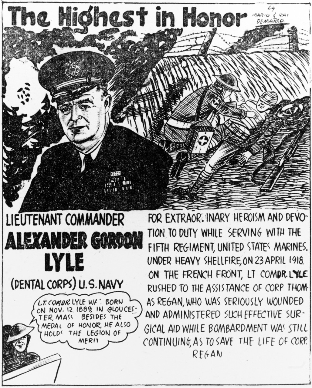 Alexander G. Lyle, Lieutenant Commander, USN (Dental Corps)