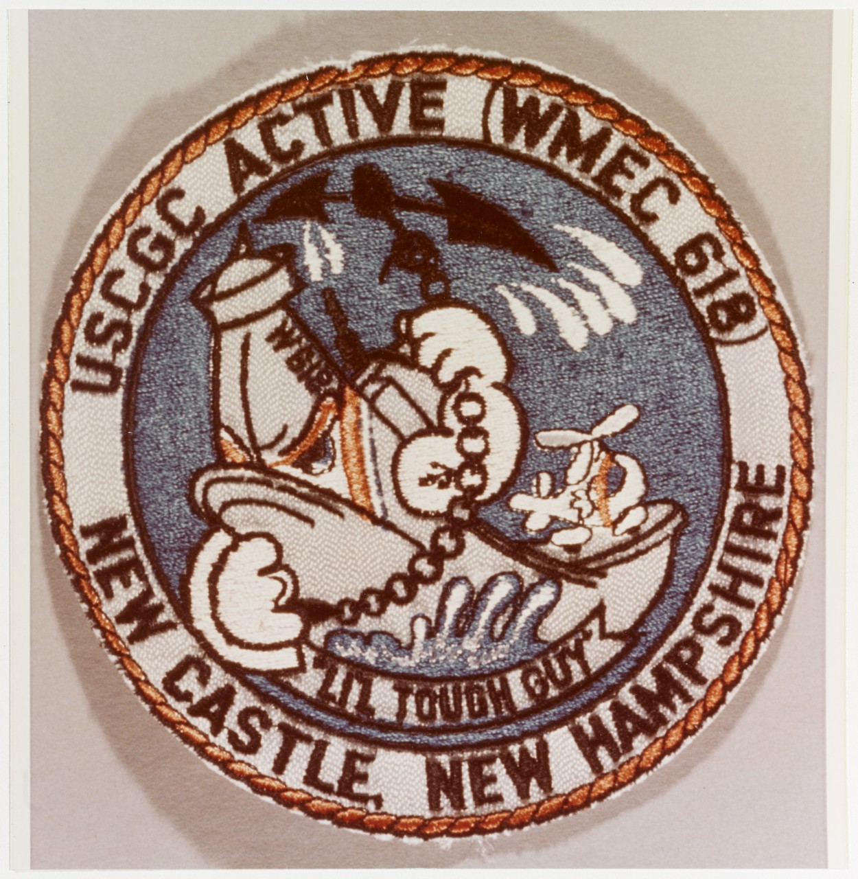 Insignia:  USCGC ACTIVE (WMEC-618)