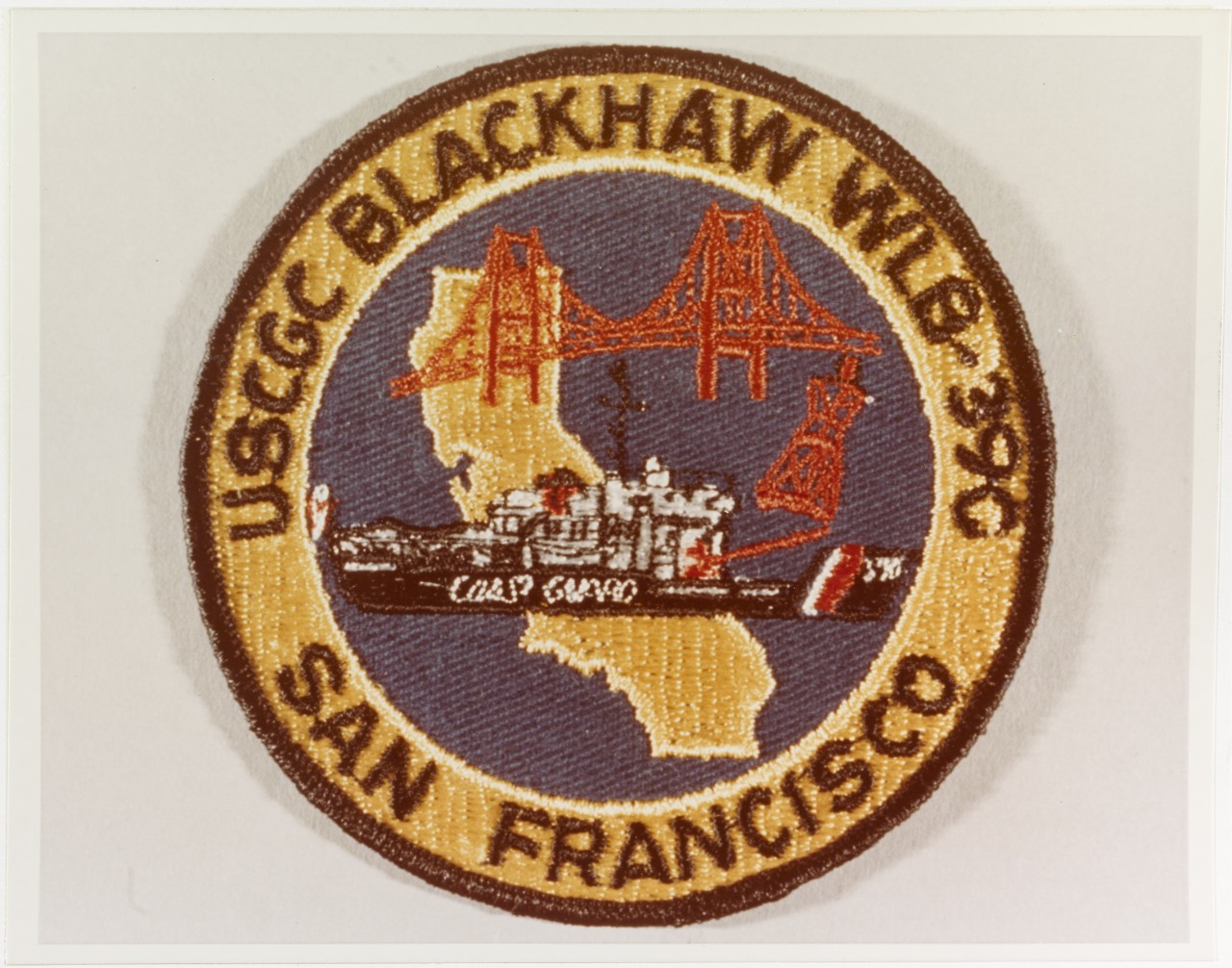 Insignia:  USCGC BLACKHAW (WLB-390)