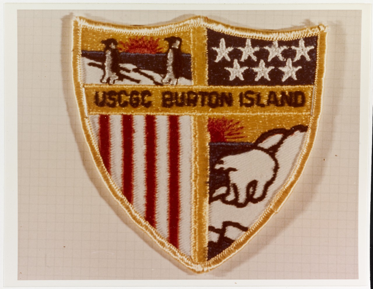 Insignia:  USCGC BURTON ISLAND (WAGB-283)