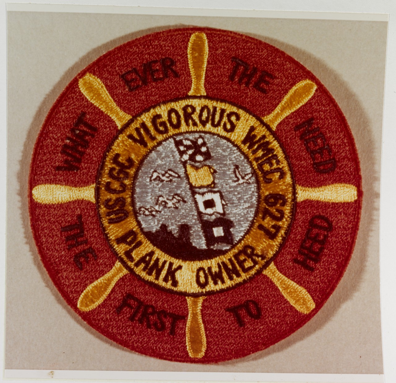 Insignia: U.S. Coast Guard Cutter VIGOROUS (WMEC-627)