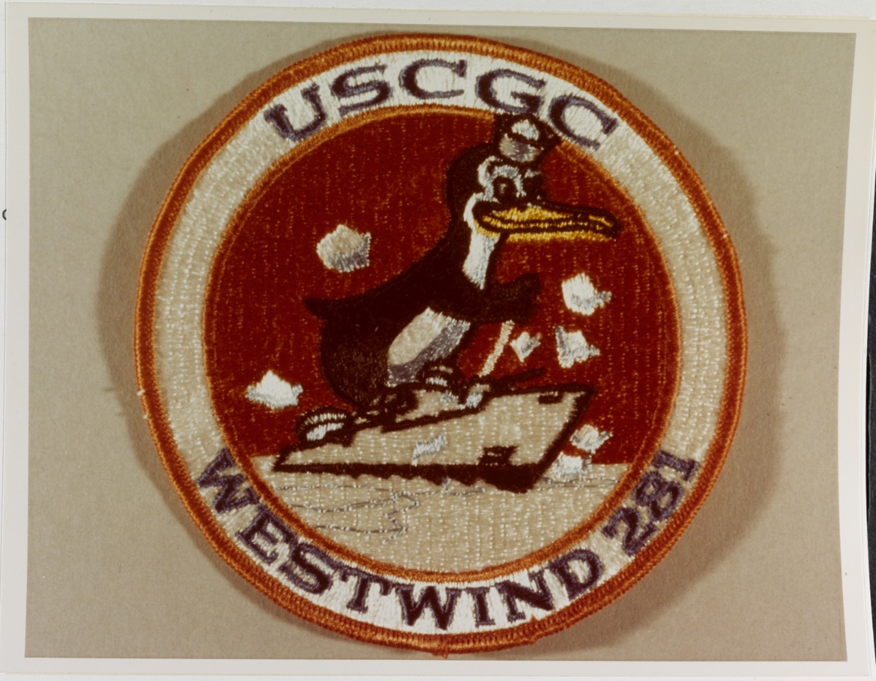 Insignia: U.S. Coast Guard Cutter WESTWIND (WAGB-281)