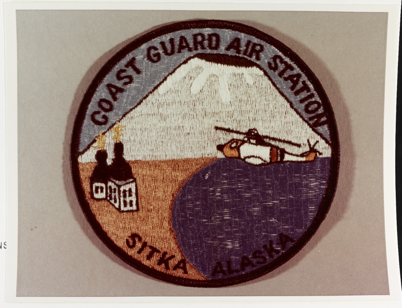 NH KN Insignia U S Coast Guard Air Station Sitka Alaska