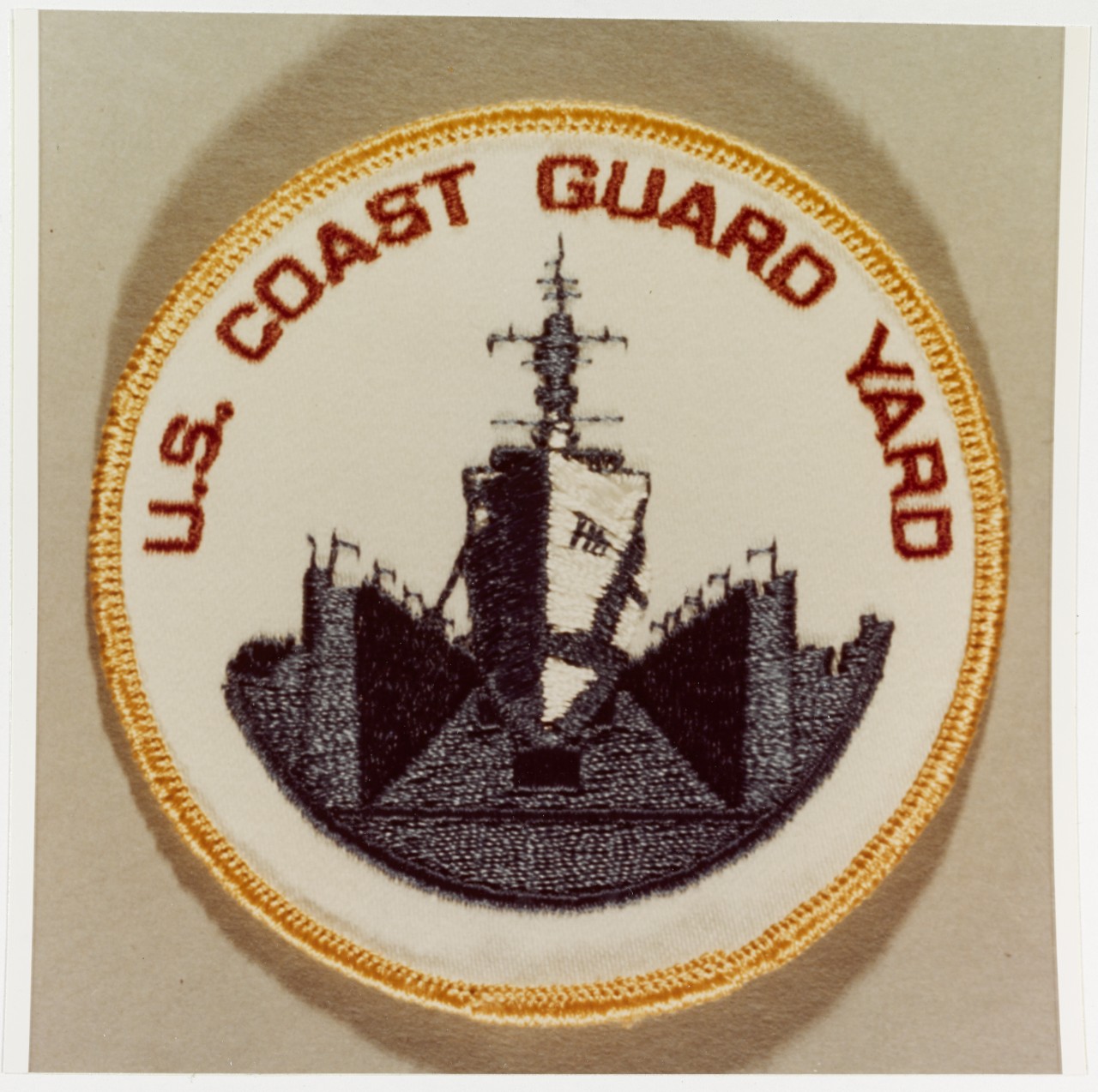 Insignia:  U.S. Coast Guard Shipyard, Curtis Bay, Maryland