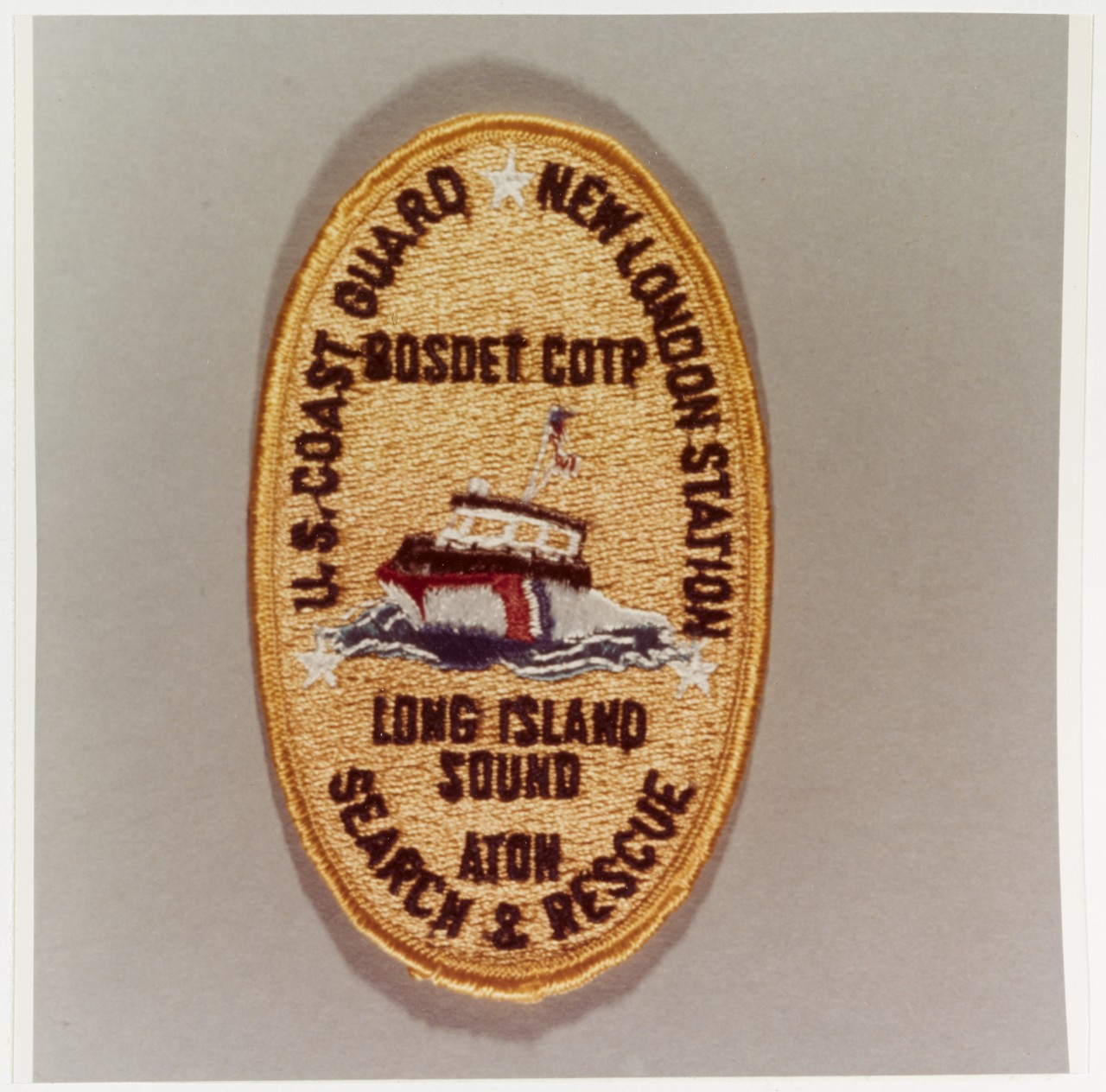 Insignia:  U.S. Coast Guard New London Station, Connecticut