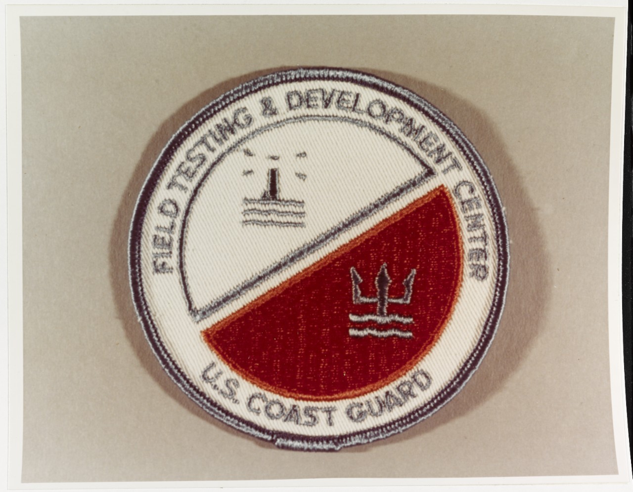 Insignia:  U.S. Coast Guard Field Testing and Development Center, New London, Connecticut