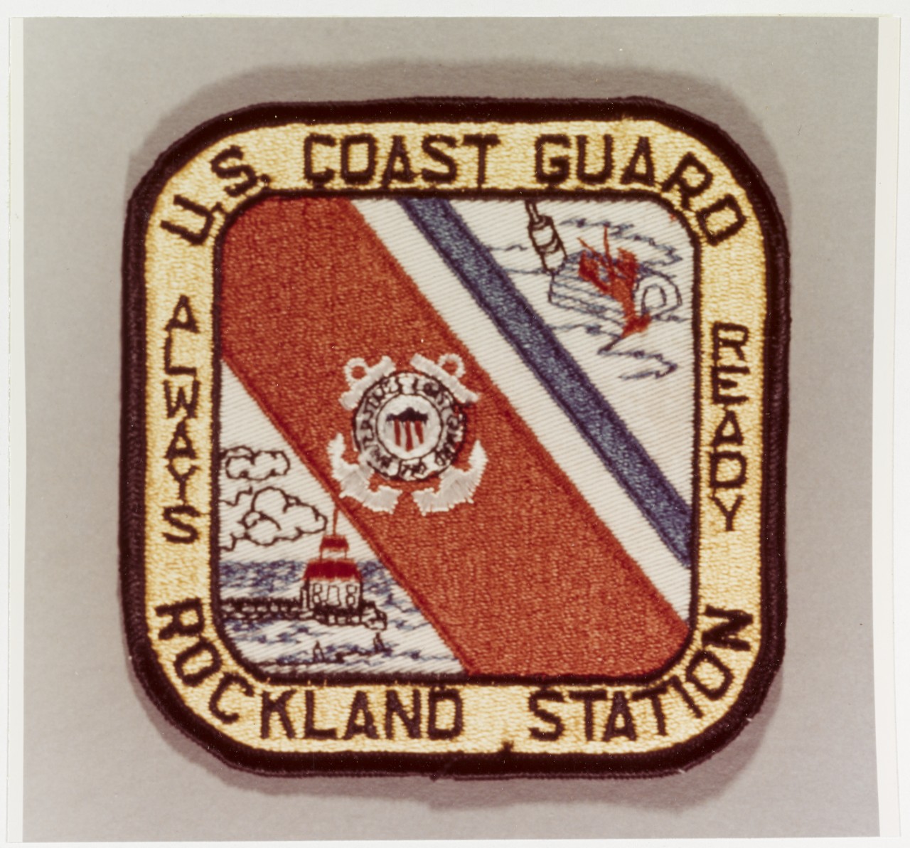 Insignia:  U.S. Coast Guard Station, Rockland, Maine