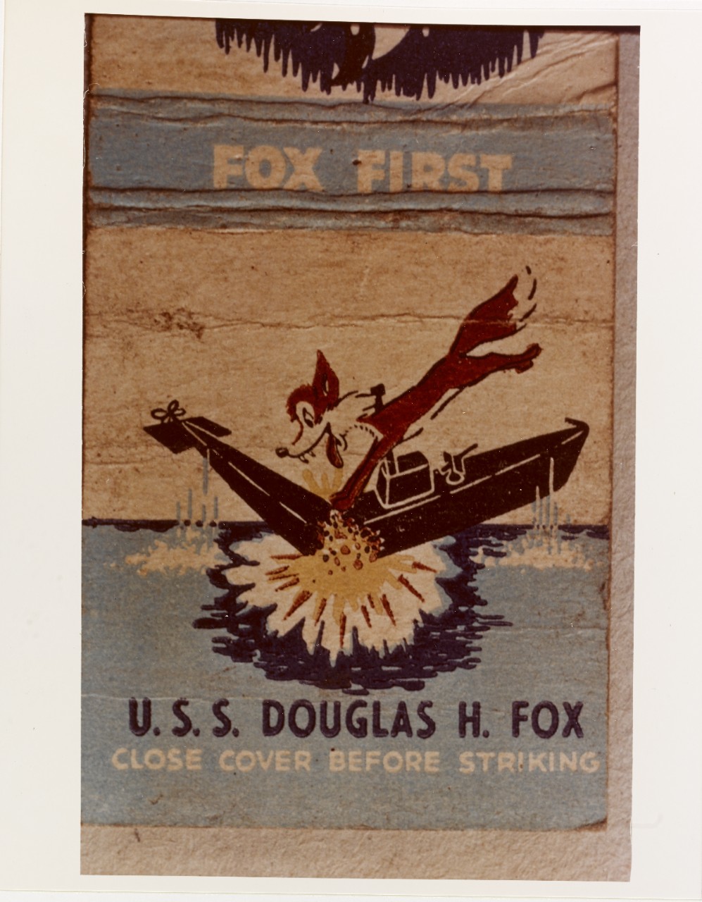 Insignia: USS DOUGLAS H. FOX (DD-779)