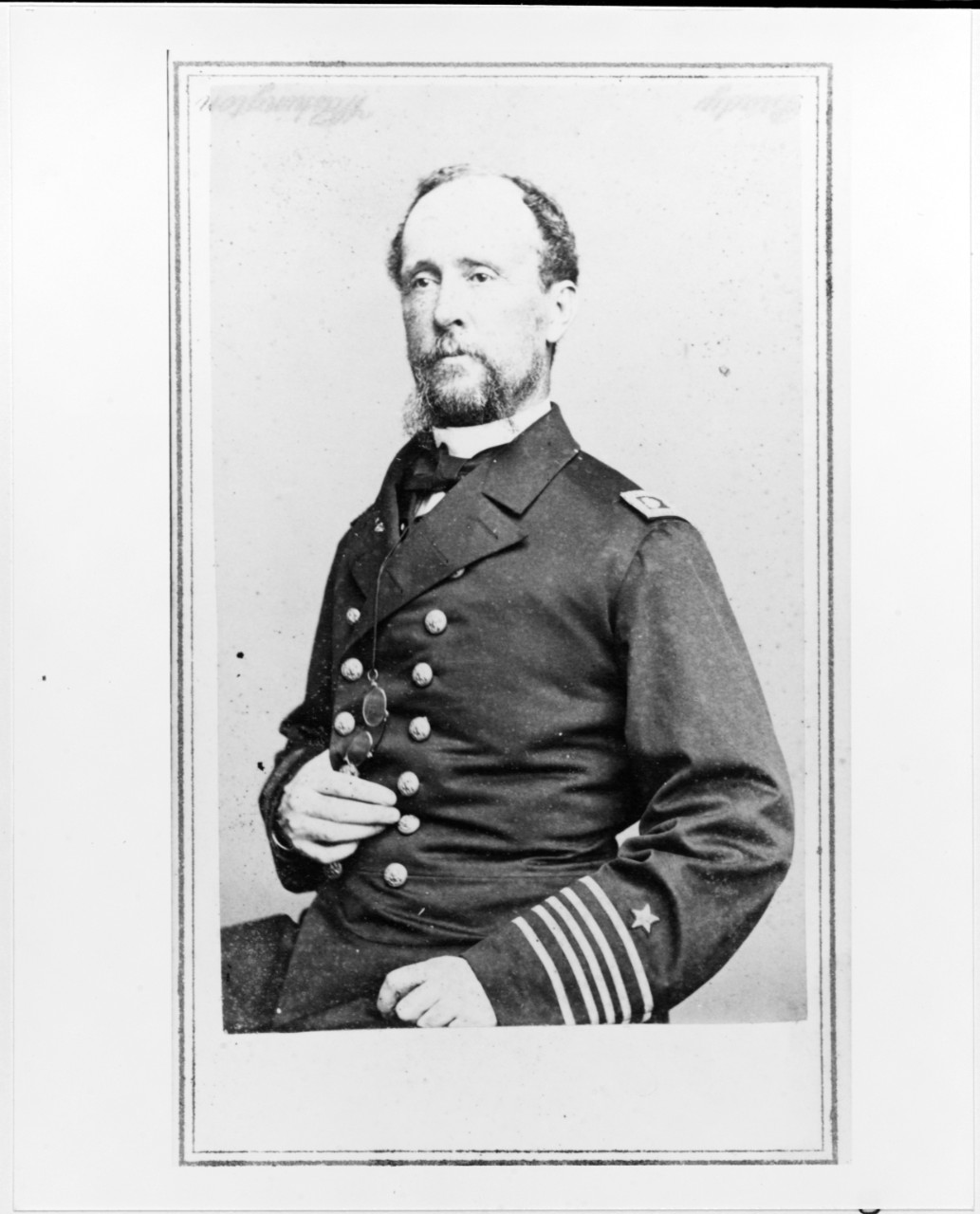 Commander C.R.P. Rodgers, USN, 1864-1866. 