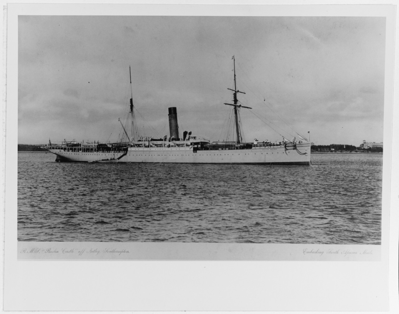 ROSLIN CASTLE (British merchant ship, circa 1890)