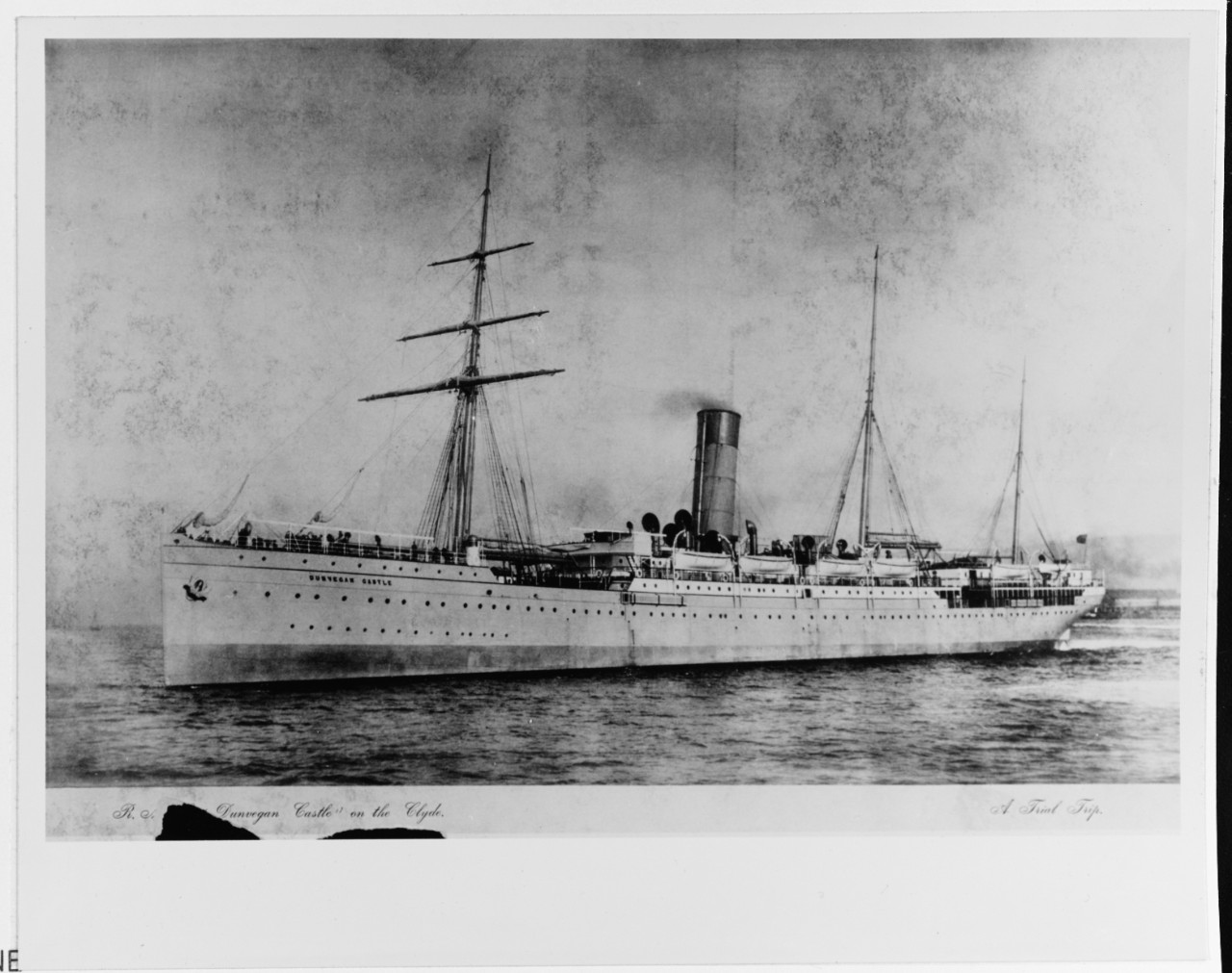 DUNVEGAN CASTLE (British merchant ship, circa 1890)