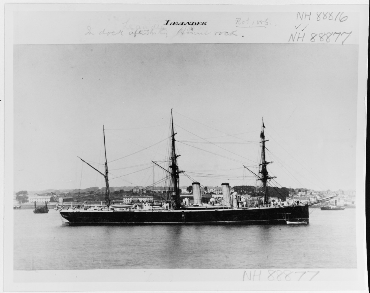 LEANDER (British cruiser, 1882-1920)