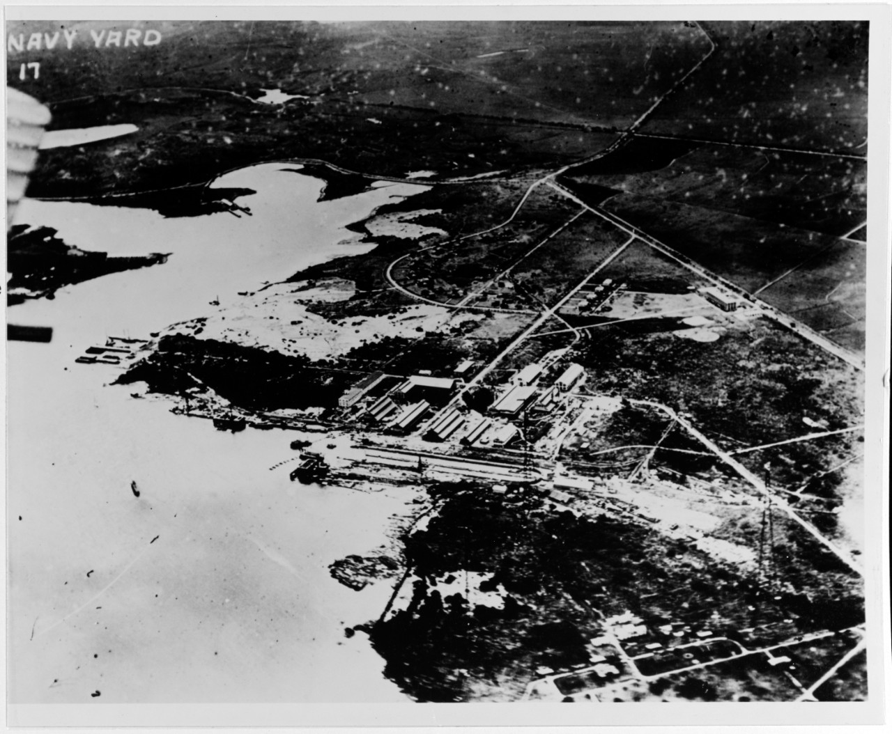 Naval Base, Pearl Harbor, Territory of Hawaii, circa 1918. 