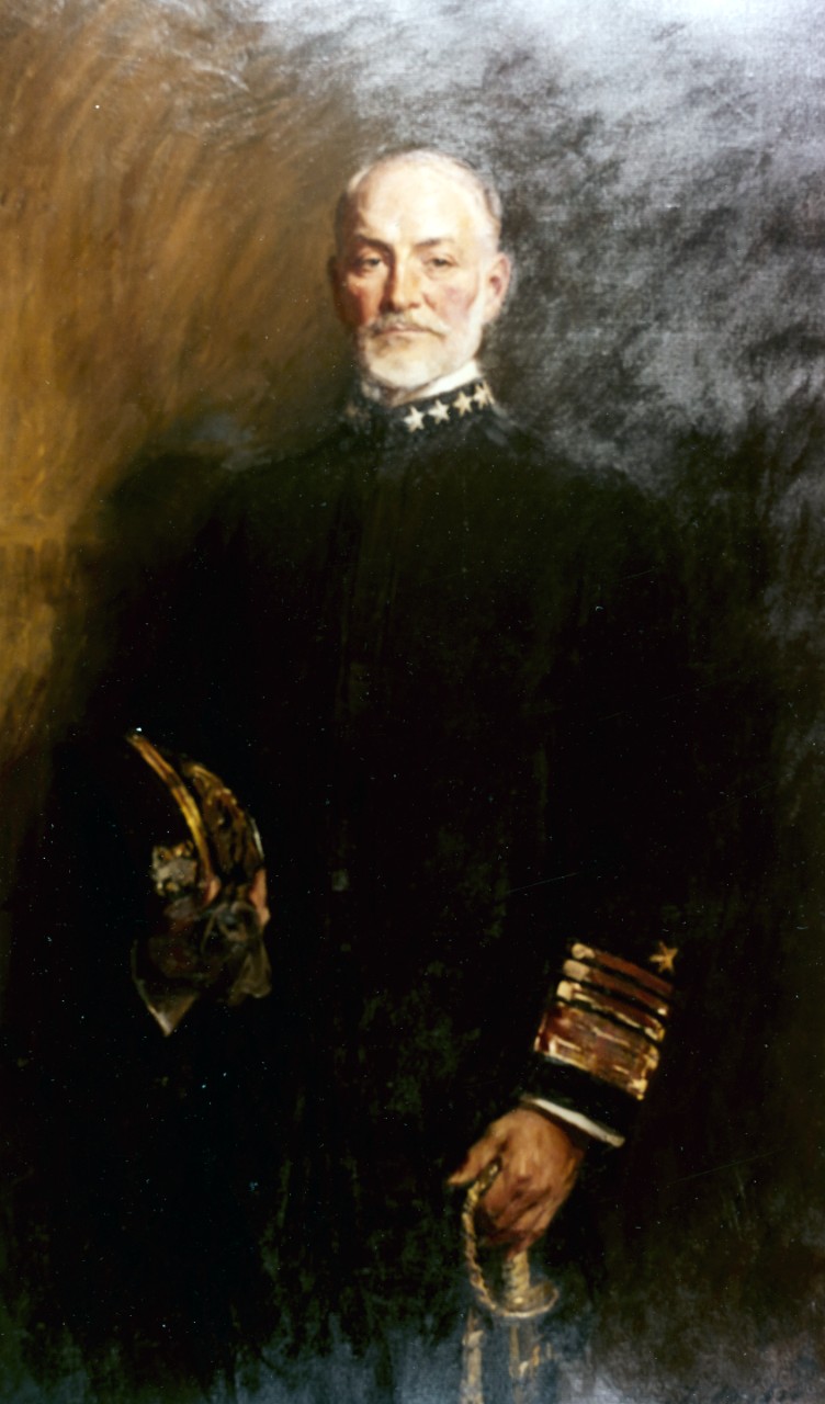 Painting of Admiral William Sowden Sims, USN.