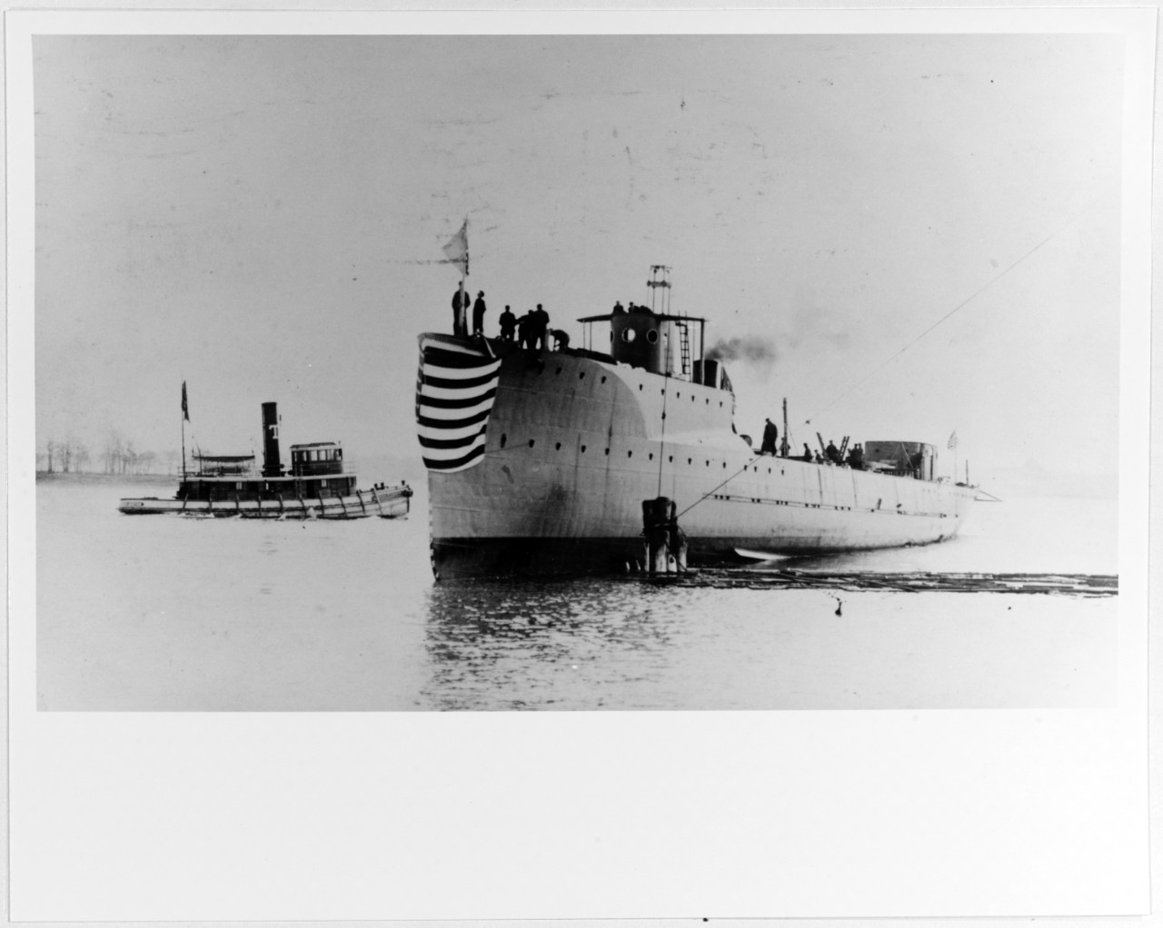 USS HENLEY (DD-39) launching, April 3, 1912.