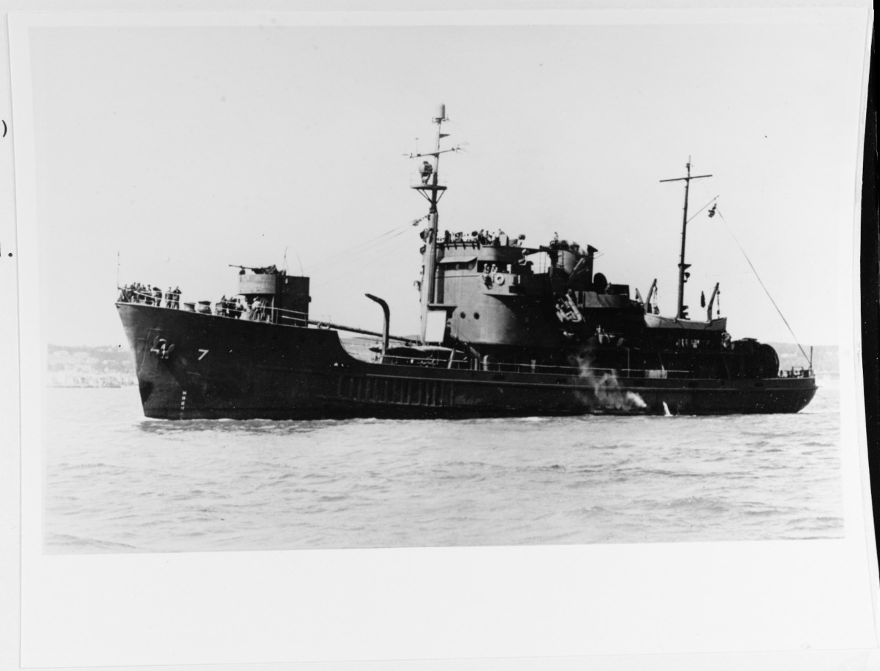 USS OBSTRUCTER (ACM-7)