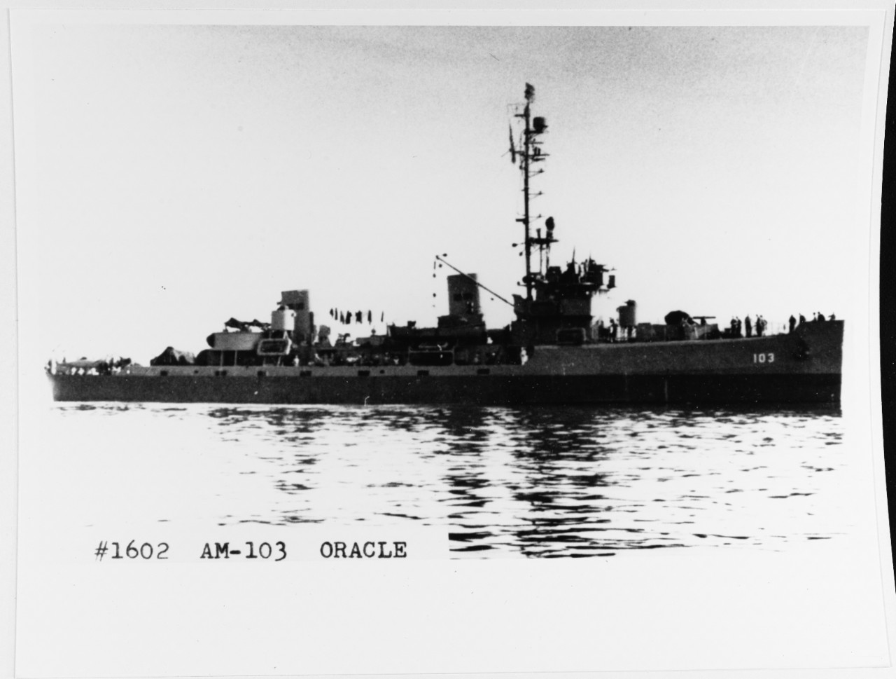 USS ORACLE (AM-103)