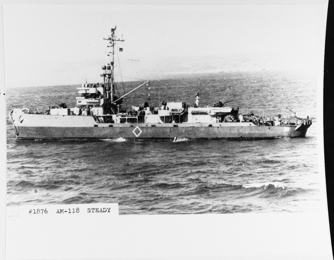 USS STEADY (AM-118)