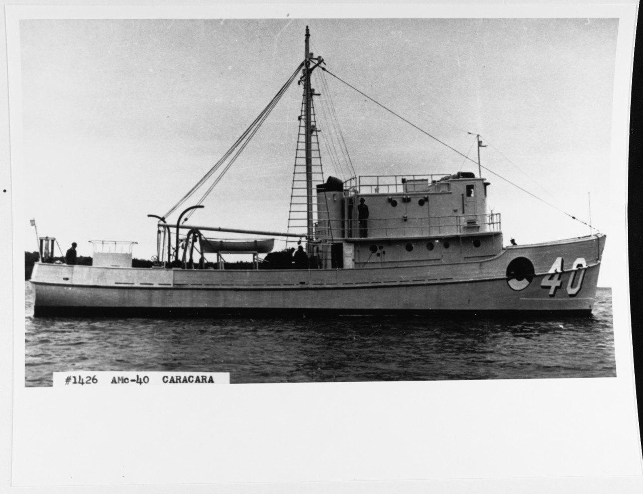 USS CARACARA (Am-40)