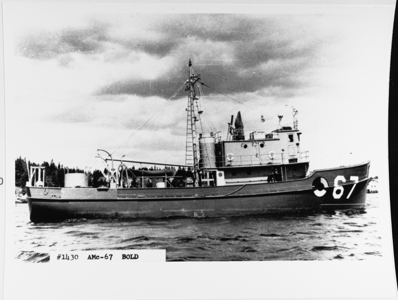 USS BOLD (AMc-67)