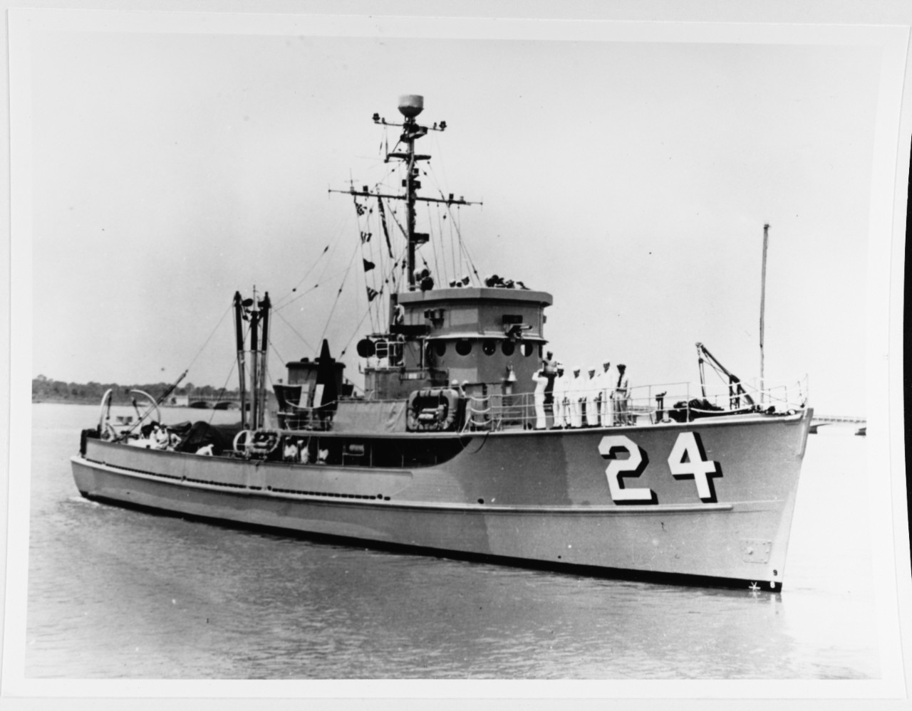 USS LINNET (MSCO-24) (ex: YMS-395)